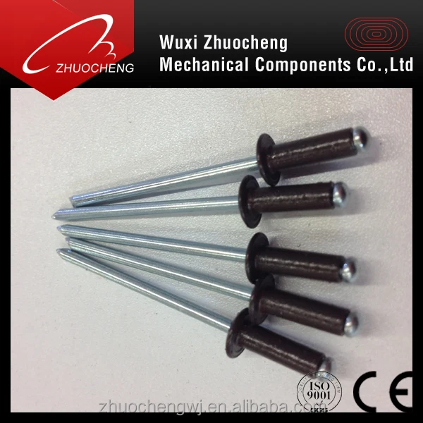 DIN7337 China rivet manufacturer copper domed head pop rivets