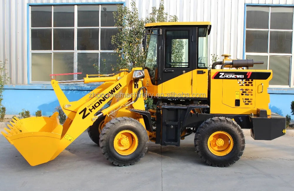 Small shovel loader farm wheel loader machine 1.2T small loader