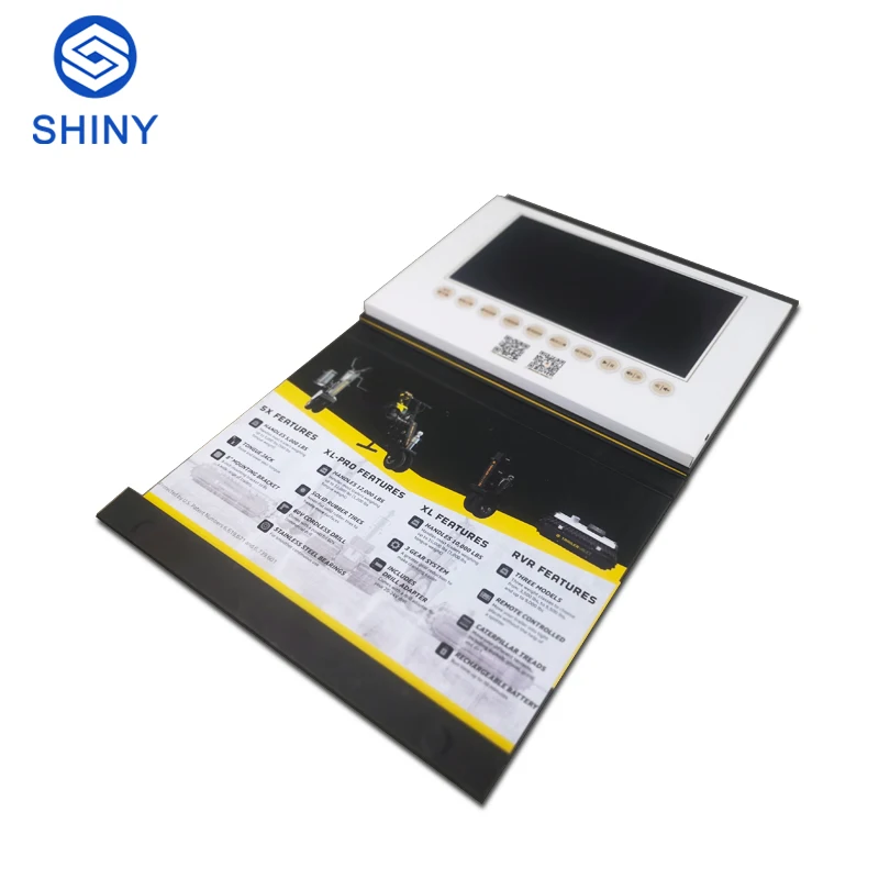 Wholesale Manufacture LCD Video Book Wedding Decoration Card