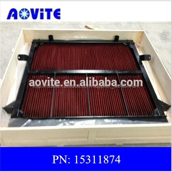 цвет terex карьерных tr100 самосвалы резервуар для воды охлаёдения радиаторы 15311874