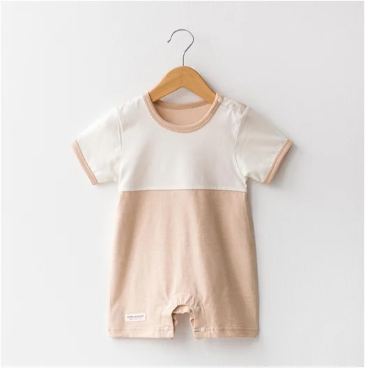 organic baby romper GOTS certified