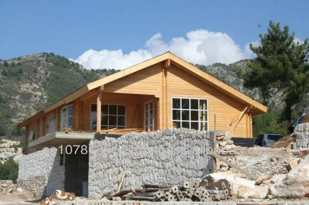 Foot Print Log Cabin Low Carbon Villa Sentry Box Guard House Hotel Shop Office Workshop Plant