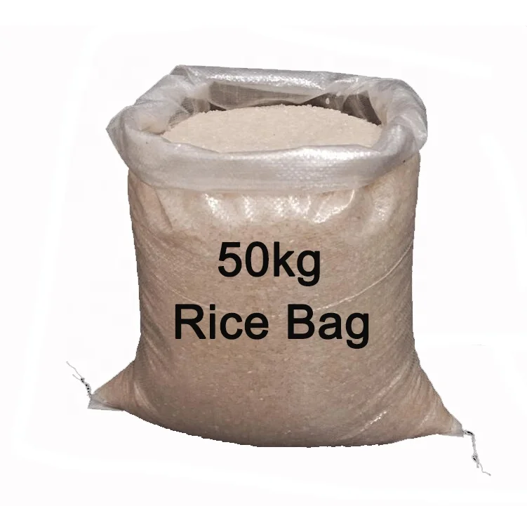 
wholesale high quality transparent philippine pp polypropylene woven rice bags sack 