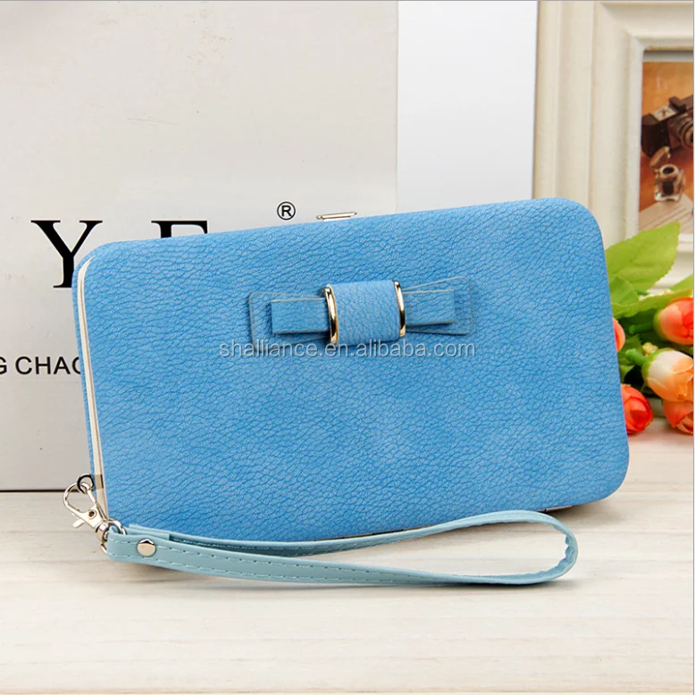 Women clutch purse new fashion wallet purse wholesale Chinese purse ladies wallet ladies pars hand set bag genuine wal