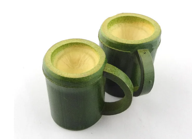 Natural bamboo cups