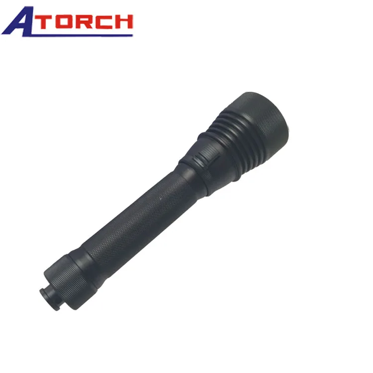 
Diving Flashlight Waterproof 100M flashlight with 26650 Li-ion battery 