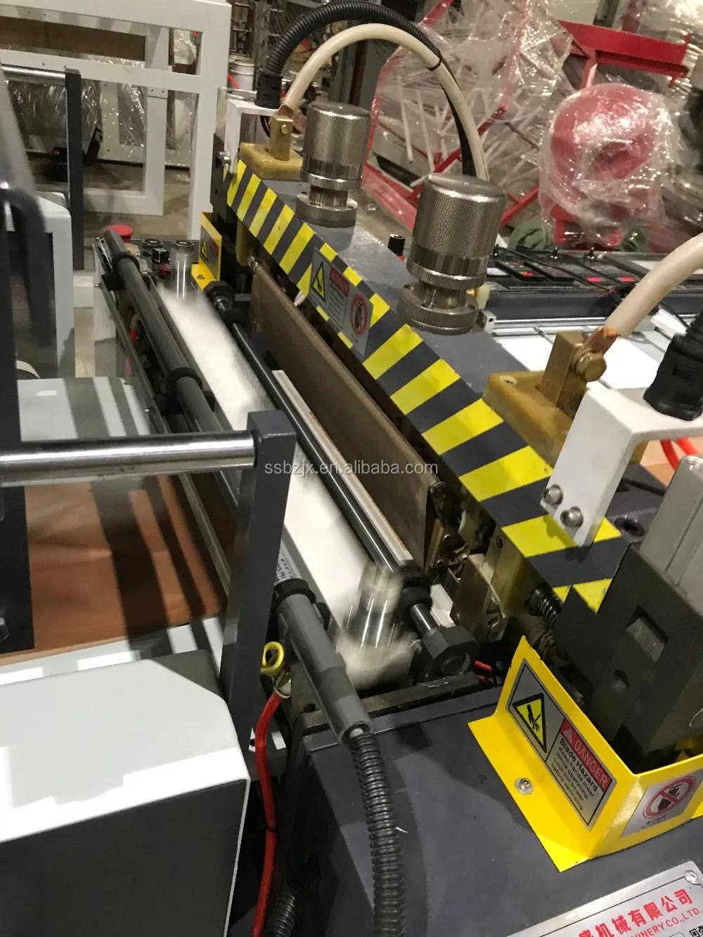 fully automatic making continuous plastic bag sealing machine