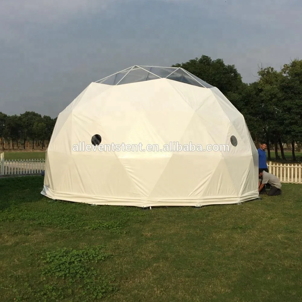 
8m Diameter Geodesic Dome Tent for Glamping and Event 