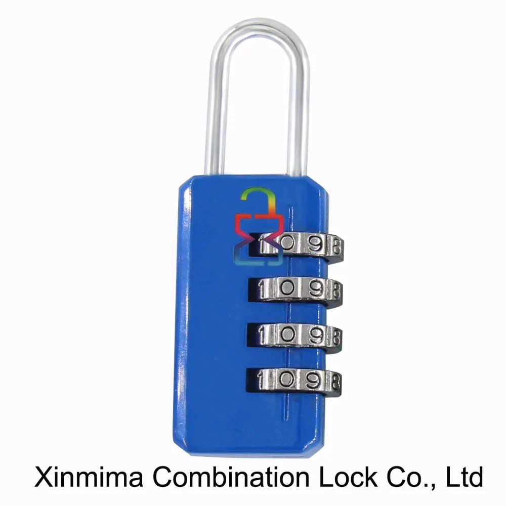Wholesale 4 Digits Combination Travel Zinc Alloy Luggage Lock