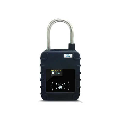 GSM lock remote tracking cargo container 6000 mah nfc RFID Padlock with GPS alarm