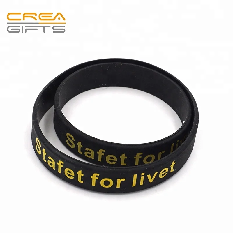 2024 Newest Custom Blank Event Imprinted Silicone Wristband For Promotion Bracelets Gifts