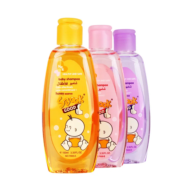 100ml tear-free organic smooth and moisturizing Champu para bebe for baby daily use.