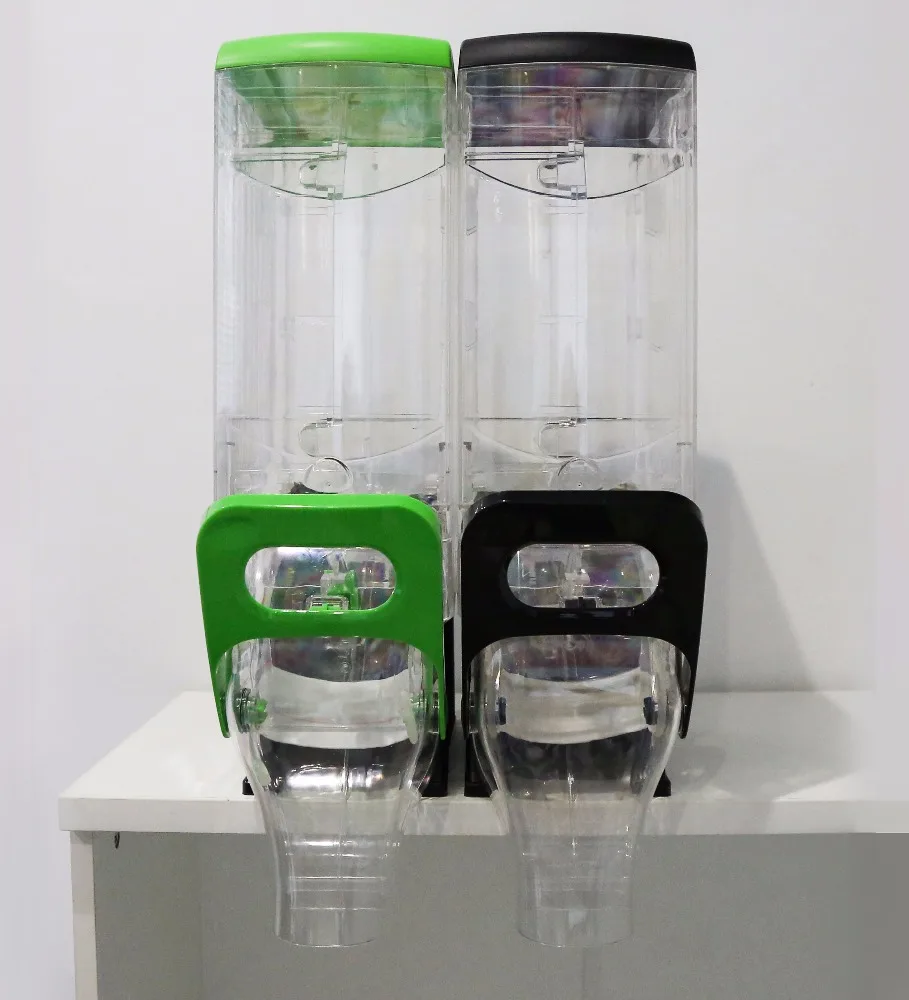 Unique Countertop Coffee Bean Dispensers with Scoop/Bulk Food Dispenser Silos for sale