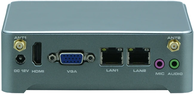 Новый дизайн Безвентиляторный мини nano itx промышленных NANO Компьютер с Intel haswell I3-4005U/1.7 ГГц процессор