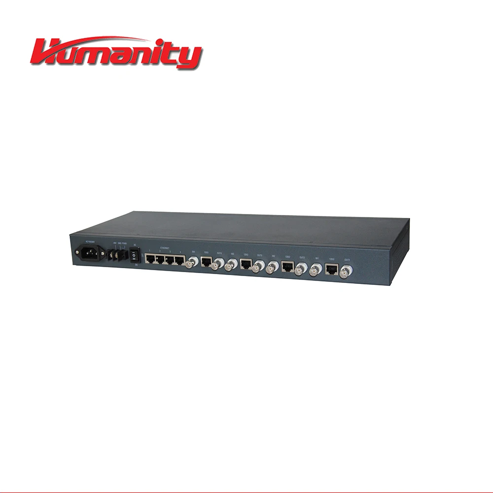 
HM-C200B Humanity 4E1 to Ethernet Converter Ip Over E1 