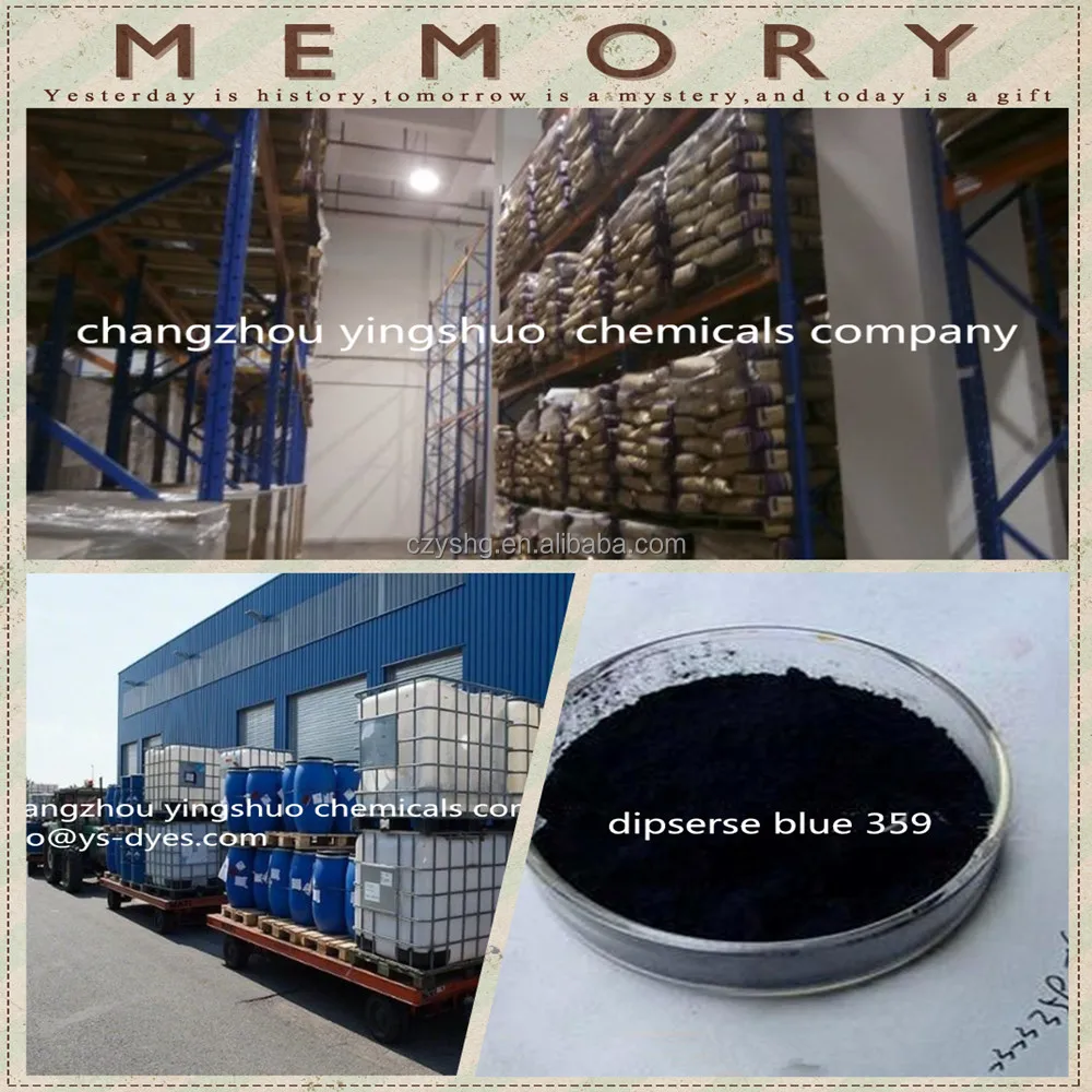 High quality press cakes disperse blue 359 Indigo Blue 359 textile dye