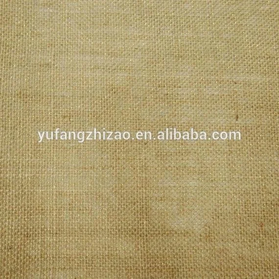 Холщовая скатерть из джутовой ткани Hessian 50*60 с золотой