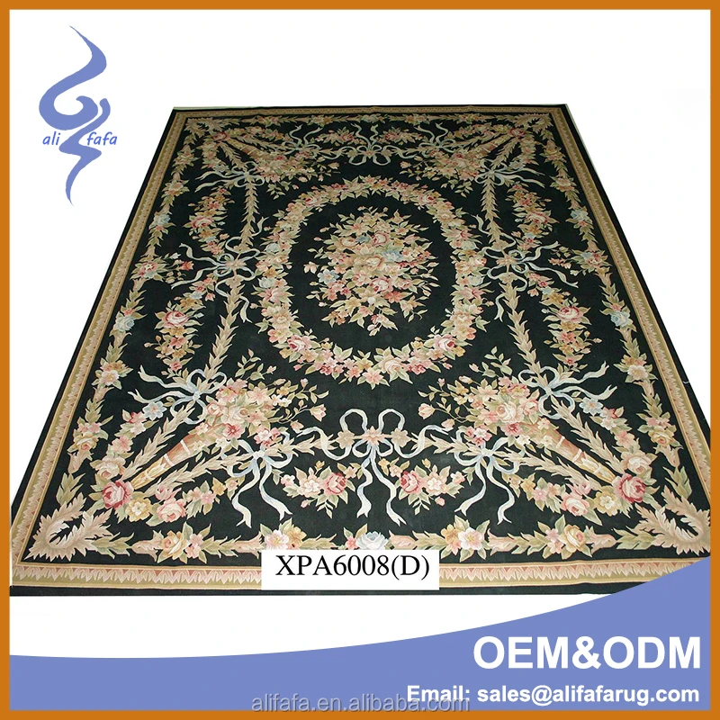 High quality aubusson rug, flat weave,New Zealand wool Aubusson RUG