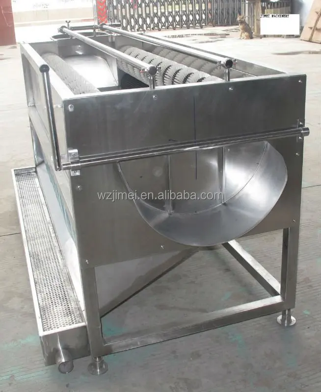 
large scale vegetable washer & peeler vegetable fruit carrot potato radish yam taro washing and peeling machine 