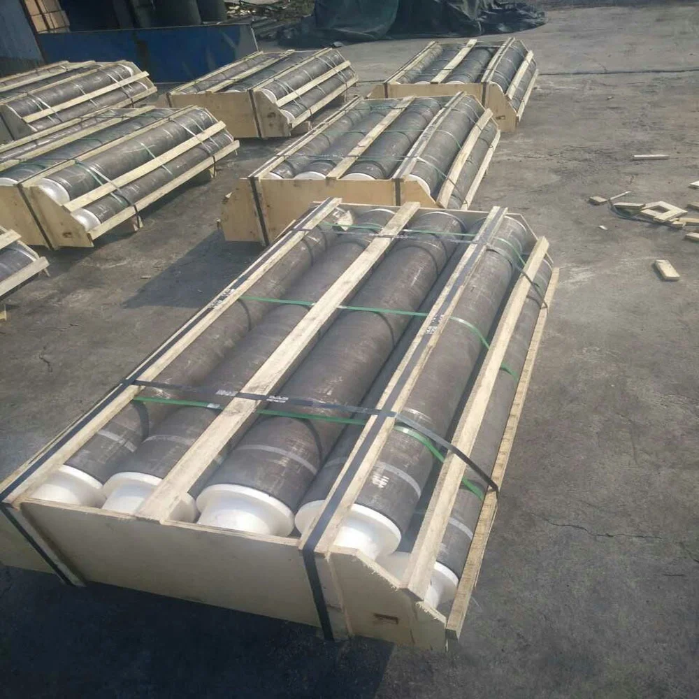 Graphite Electrode for steel plant diameter 300mm to 600mm with length 1800mm to 2100mm