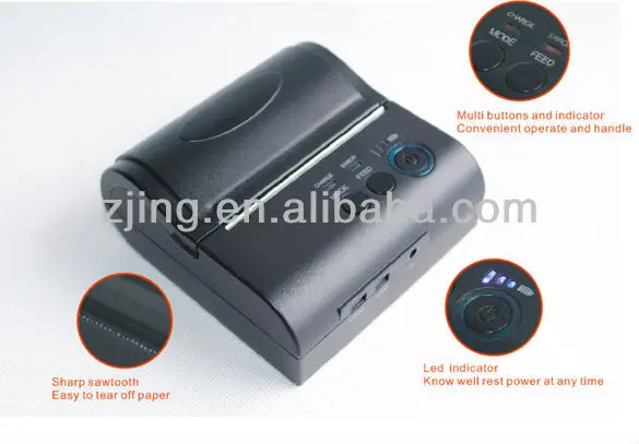 80mm 90mm/sec денег/се android беспроводные usb портативный мини pos принтера мноёество автомобильное зарядное устройство
