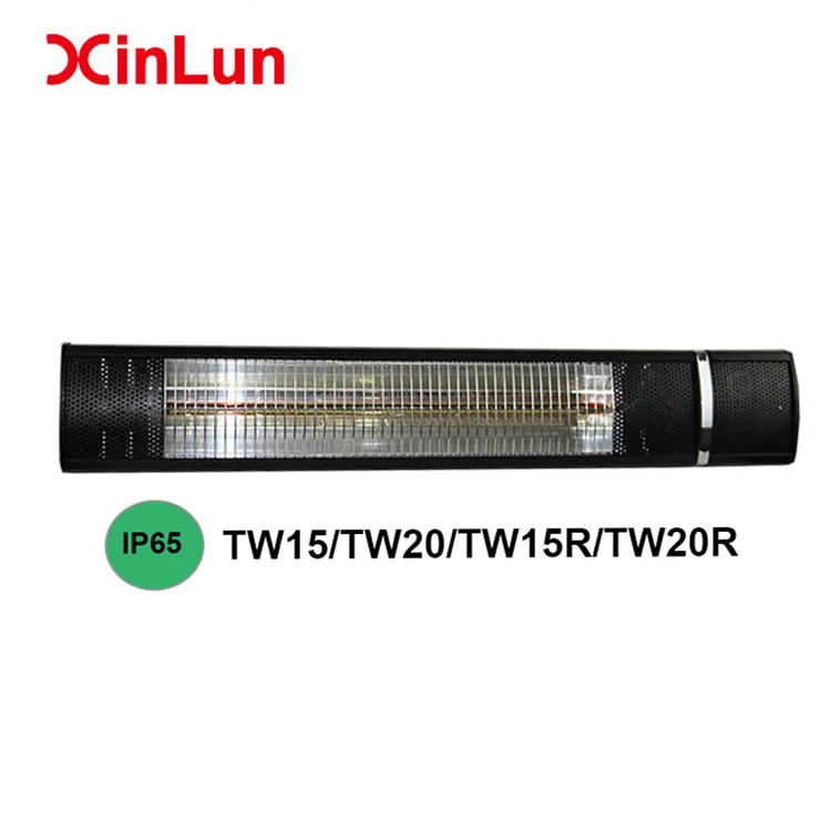 Infrared Electric Heaters High Quality Outdoor Wall Mounted Heat Radiation Outdoor and Indoor Using Free Spare Parts 1500W OEM