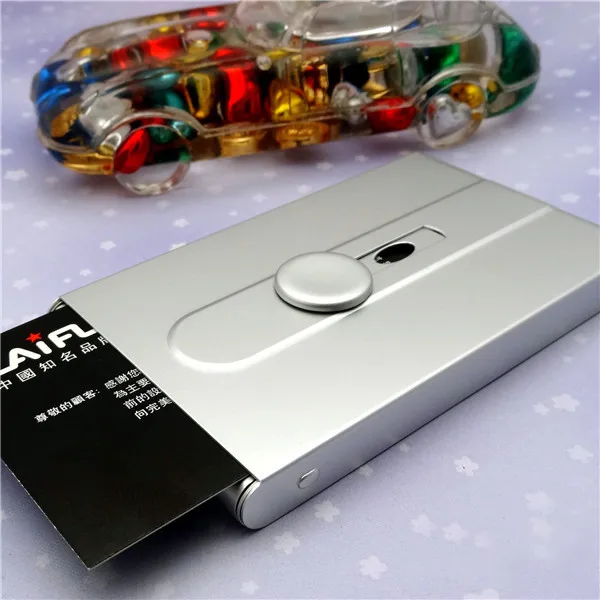 
Custom Made Aluminum Business Card Case For Promotion 