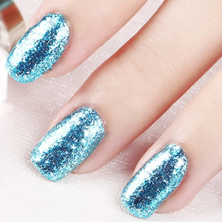 OEM customized logo free sample UV LED nail gel glitter gel polish for nail art