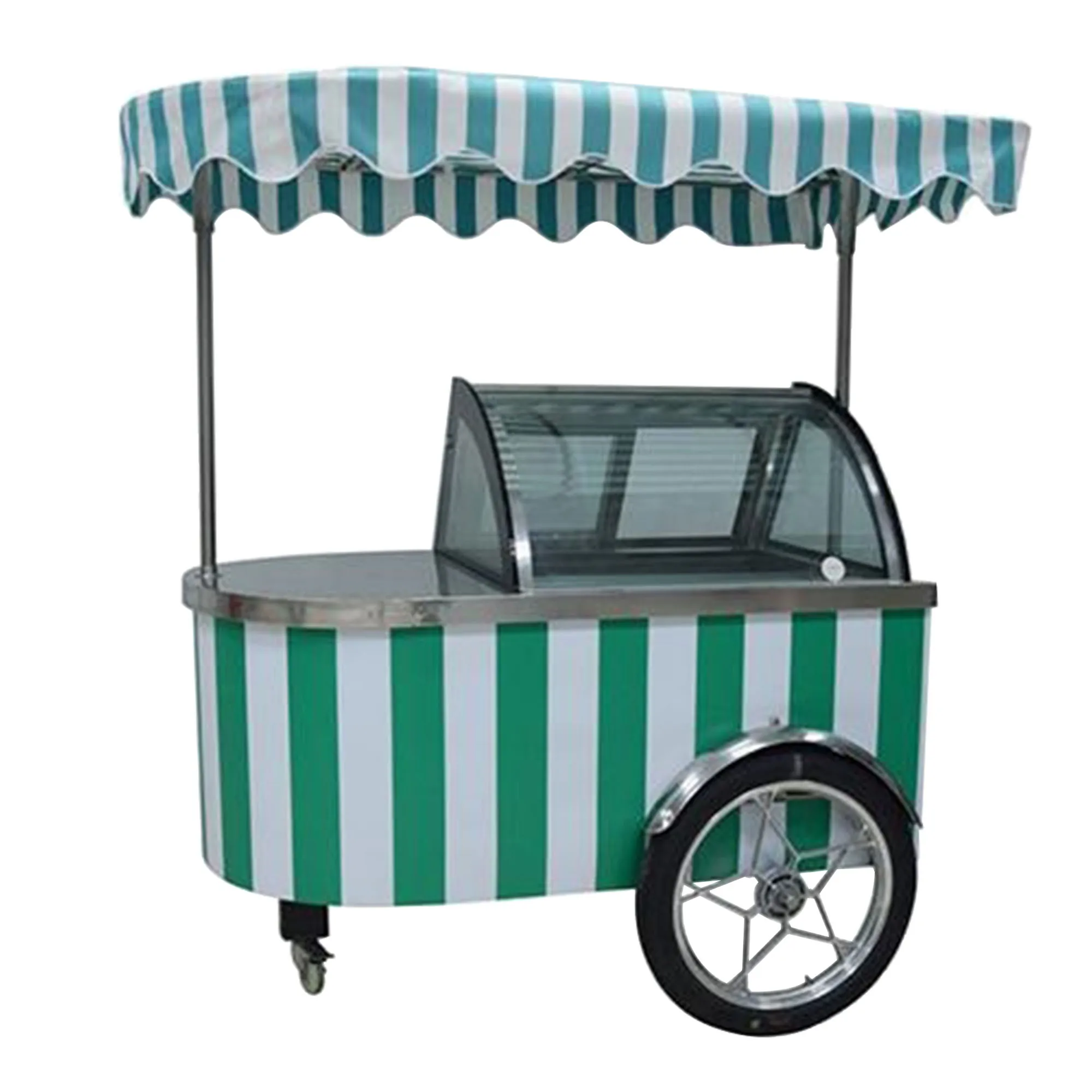 Итальянский Gelato велосипед мороженое уличный мобильный шкаф для мороженого морозильные камеры торговый автомат