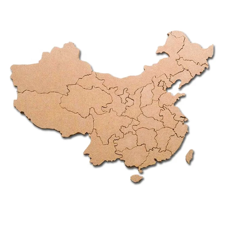 
 США Германия Франция Италия Настенная карта гравировка на деревянной пробковой доске  