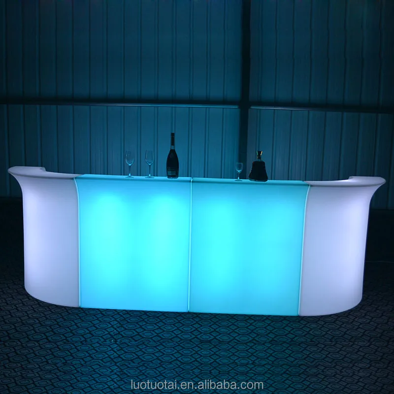 
led lighting bar counter /waterproof LED bar/plastic bar counter 