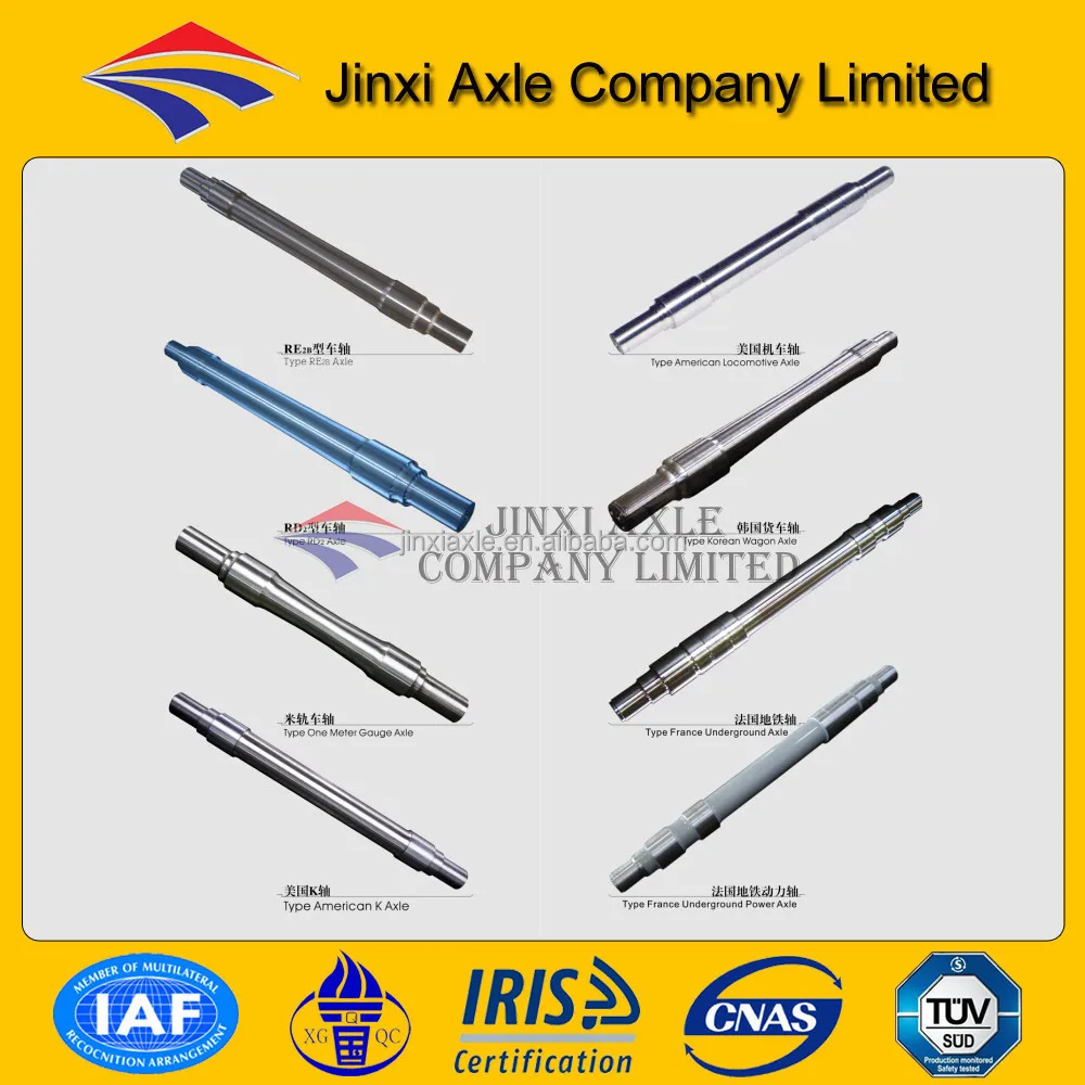 Railway axle/train axle