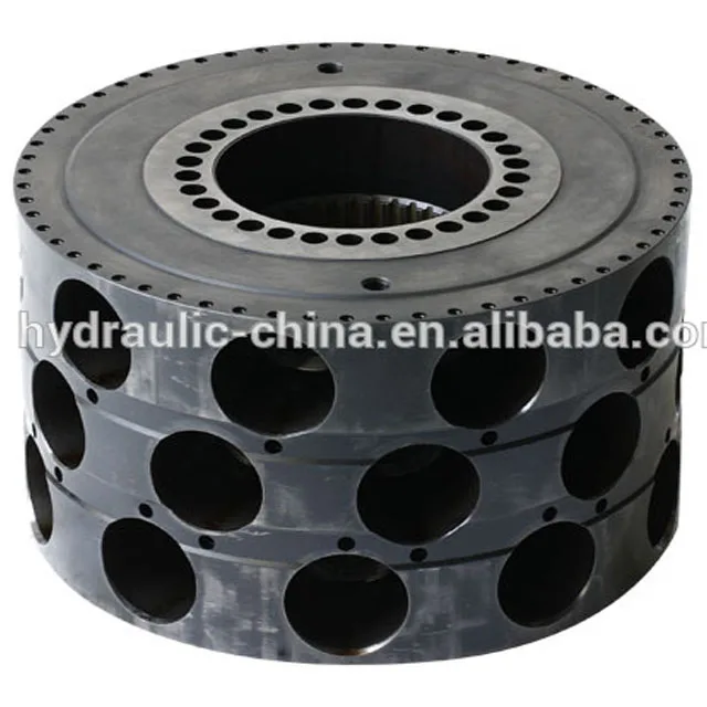Poclain MS125 piston block rotor group rotor assembly