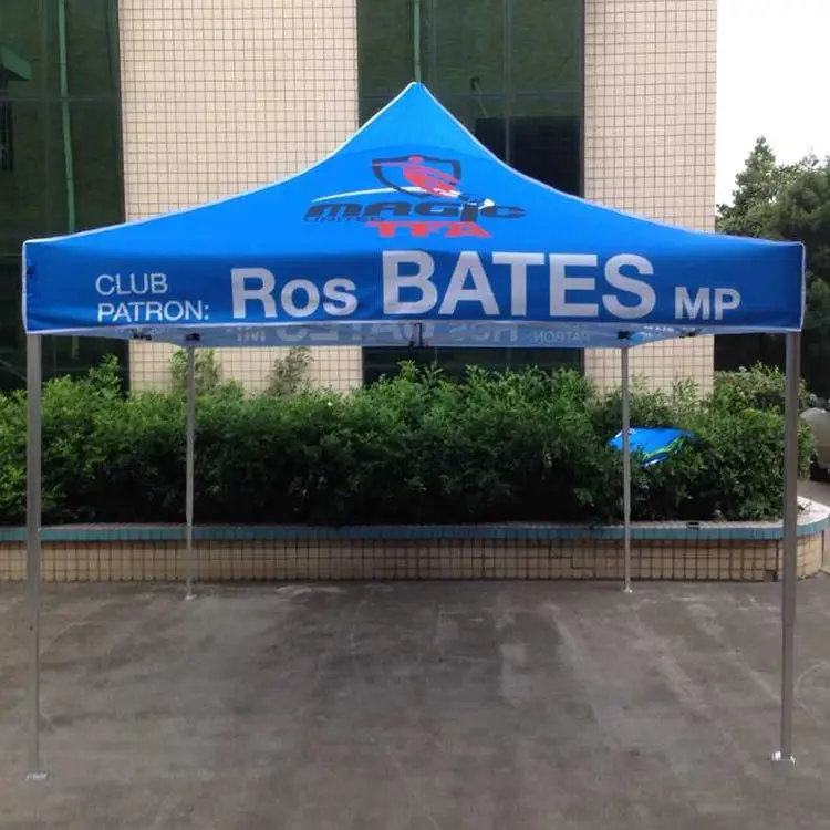 High quality machine grade steel folding tent