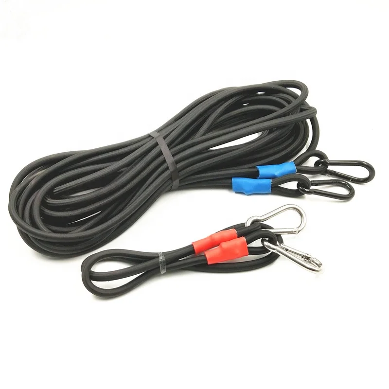UV resistantExtreme sports cord latex trampoline elastic bungee rope