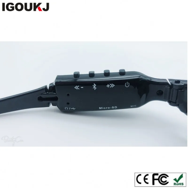 Camera Multifunction Wireless headset Sunglasses DV Sun Glasses earphone video for Driving mobile eyewear recorder TF Card MP3