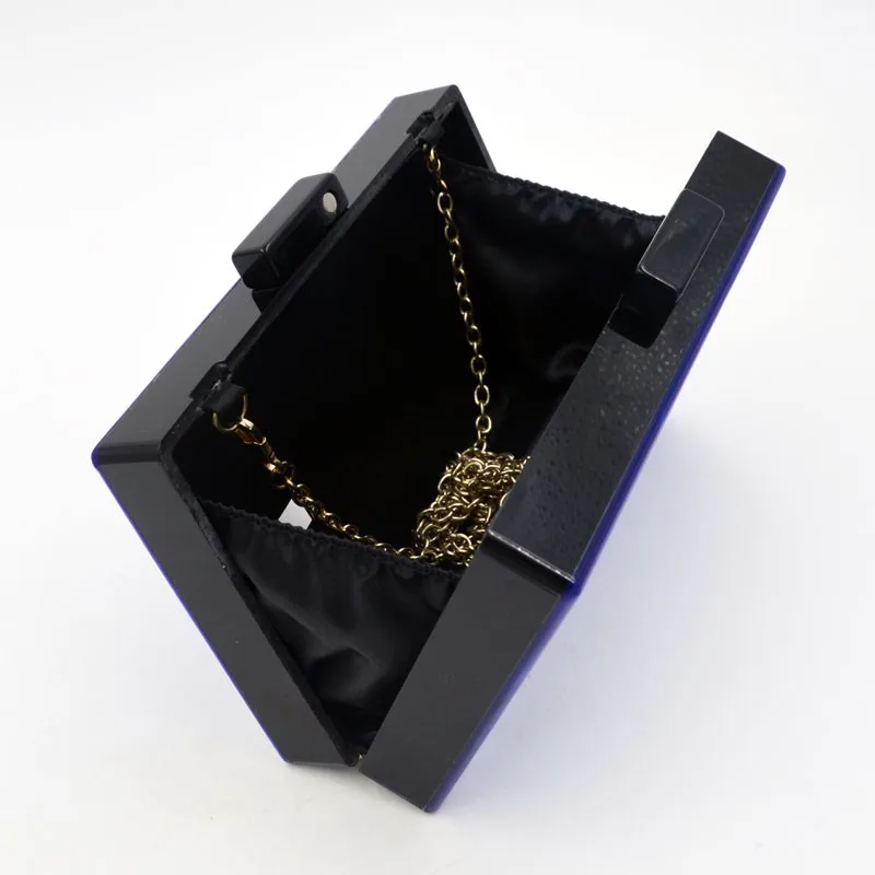 
Elegant and Luxury ladies marble acrylic clutch handbag evening party bags prom purse 