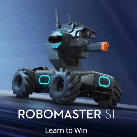 Интеллектуальный образовательный робот DJI RoboMaster S1 с программированием и функциями