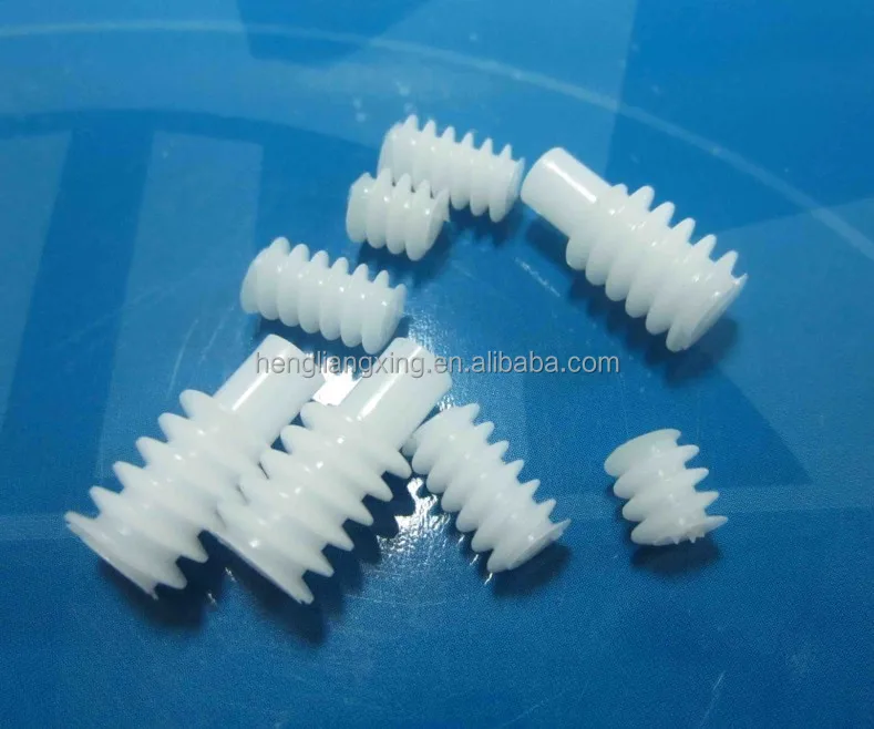 
Plastic worm for electric motor 