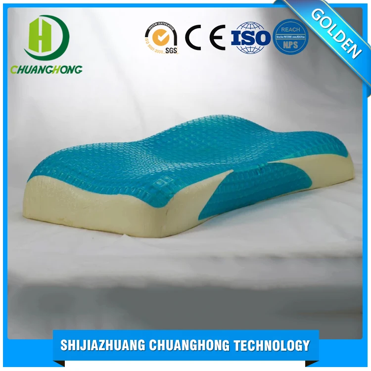 Хорошее качество дубай охлаждающий гель кресло головы геля пены памяти подушку alibaba точка ком