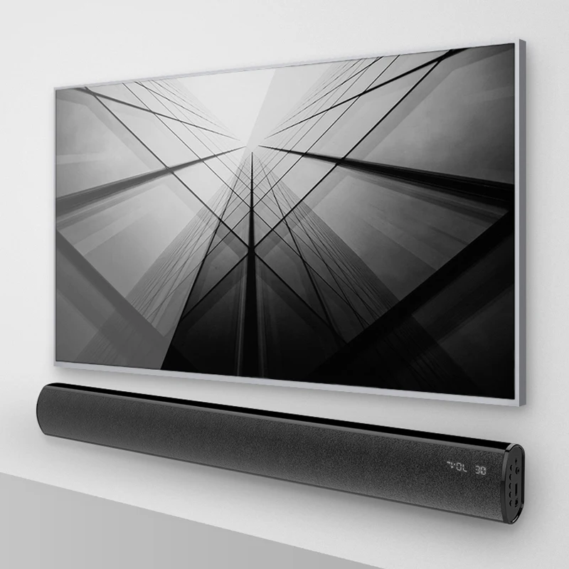 Дешевые bluetooth soundbar в стену динамик компьютера с СВЕТОДИОДНЫЙ цифровой дисплей