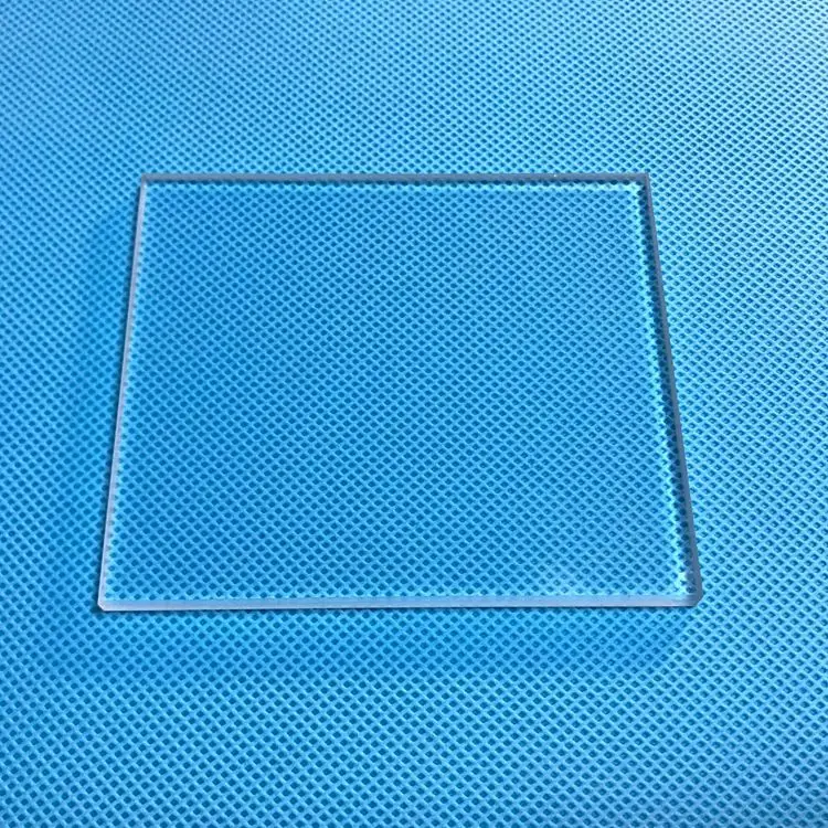 
High Transparency Customizable Fused Quartz Crystal Sheet High Transparency 