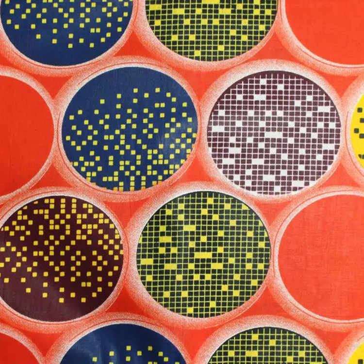 African fashion 100% cotton real ankara wax print fabrics
