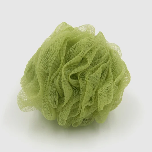 New Design body cleaning Plastic Mesh Bath Ball Net Shower Scrubber