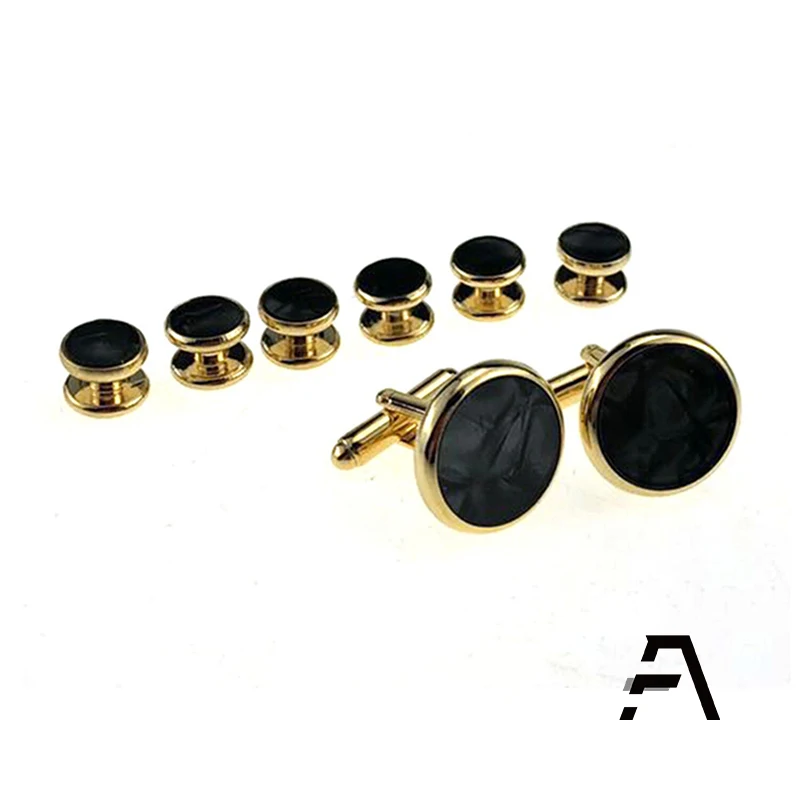 Wholesale Custom Tuxedo Studs And Cufflinks For Men