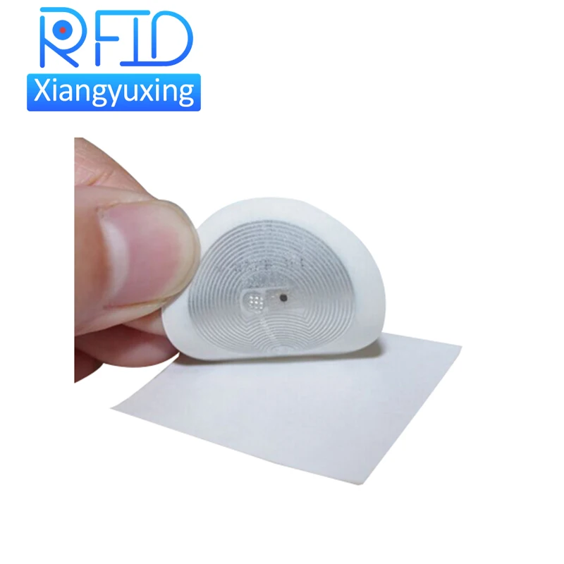 Cheap Price Custom NFC Rfid Sticker Label NFC Wet Inlay, Small NFC Ring Tag Waterproof, Nfc Paper Tag