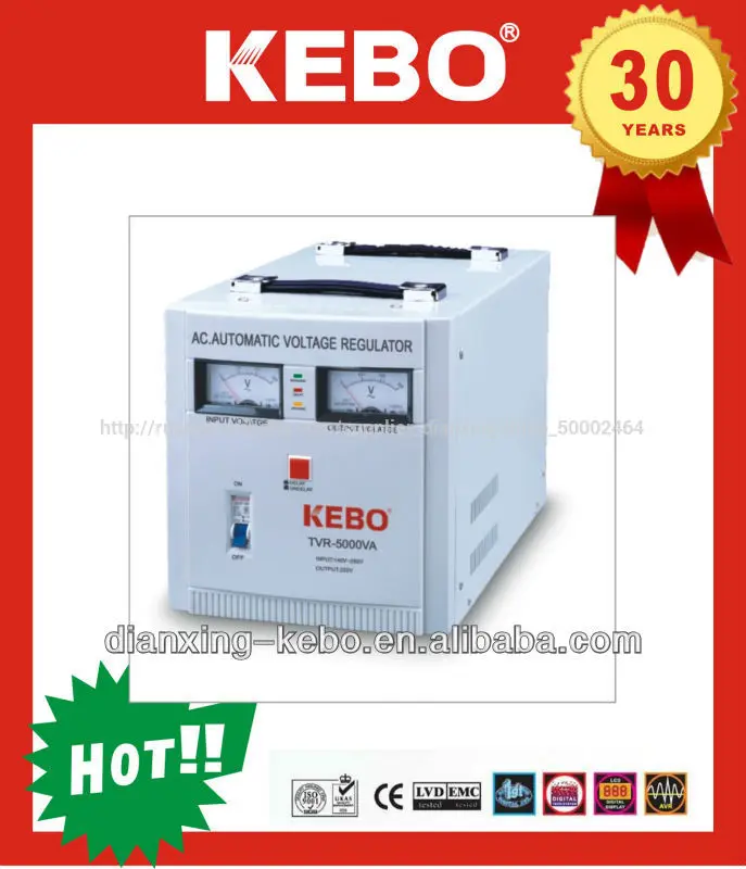 5000va single phase stabilizer type relay