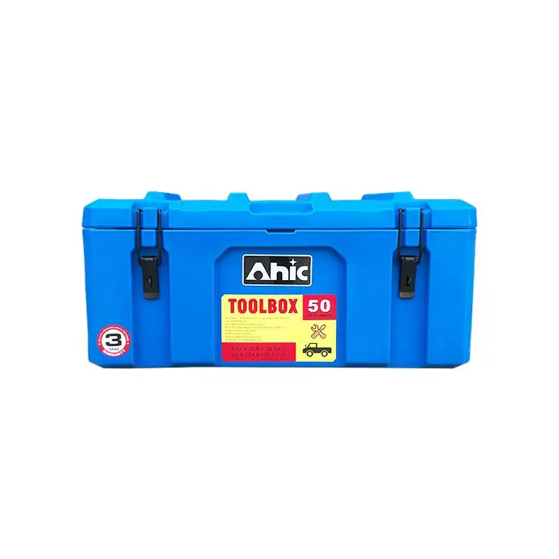 strong plastic toolbox with custom logo acceptable
