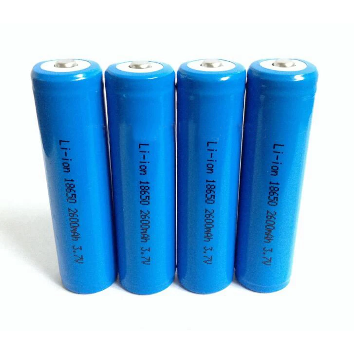 
18650 lithium cell 3.7v 2600mAh li ion battery 