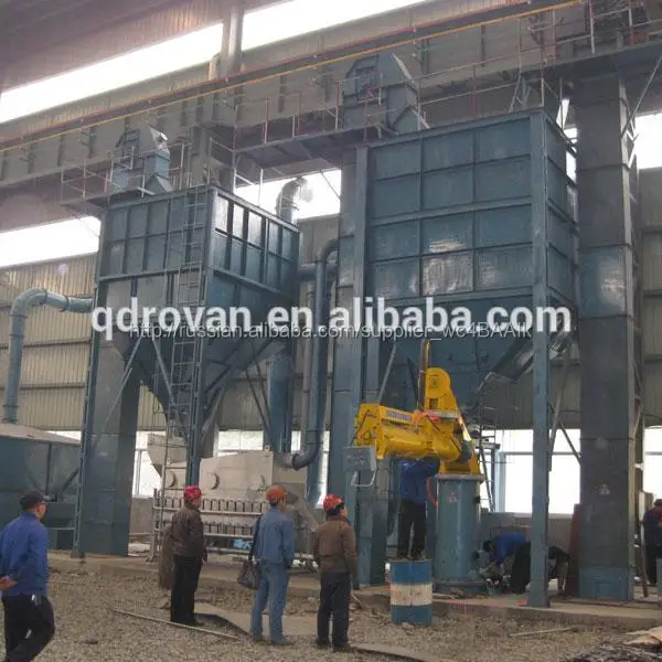 1 горячей продажи смолы песка линия для литейного производства